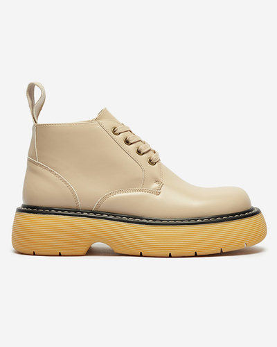 Dámske čižmy v béžovej farbe Tarraf- Footwear