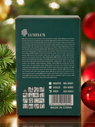 Božična dišeča sveča Merry Christmas Happy New Year