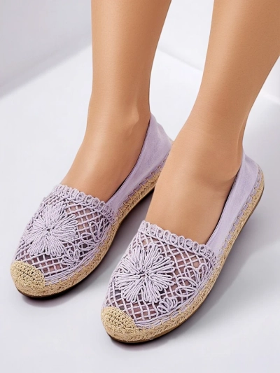 Royalfashion Dámske perforované espadrily Verela