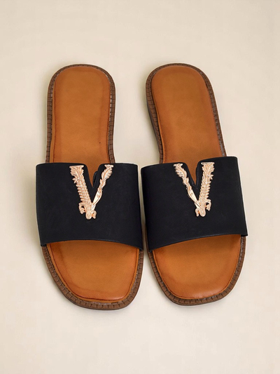 Royalfashion Ženski natikači z ravnim podplatom Livia Comfort