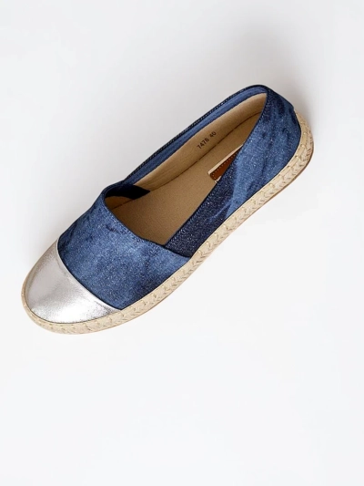 Royalfashion Dámske espadrilky a'la denim Anerta