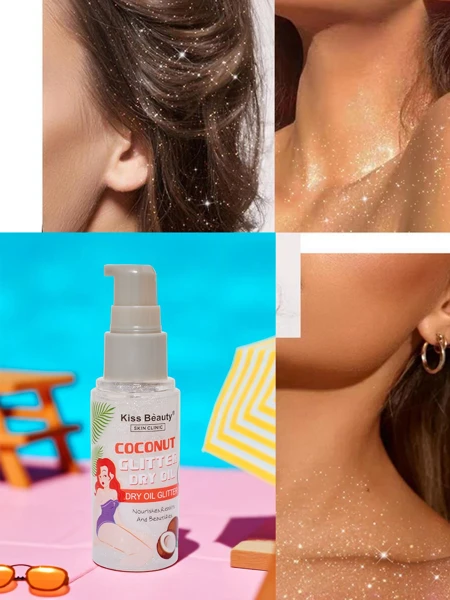 Summer Spray – Tekutý rozjasňovač na tvár a telo Coconut