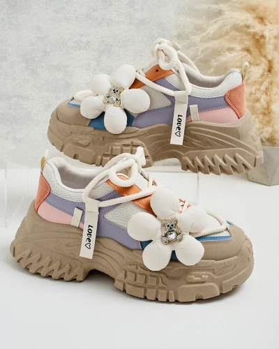 Royalfashion Dámske tenisky na platforme Bereya