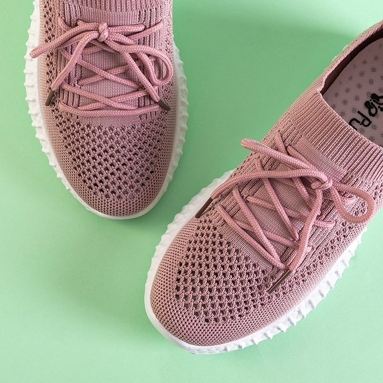 Tmavo ružová dámska športová obuv Melete - Obuv