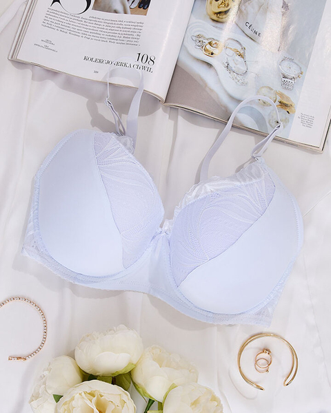 Royalfashion Dámska podprsenka zdobená čipkou