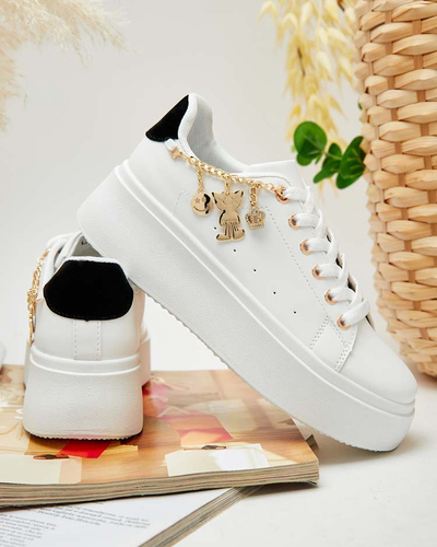 Royalfashion Dámske športové tenisky so zdobením Gonemi