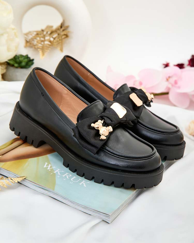 Royalfashion Dámske mokasíny s mašľou Mantarme