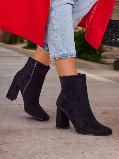 Royalfashion Eco-suede dámske kotníkové topánky na prísadu Emoro