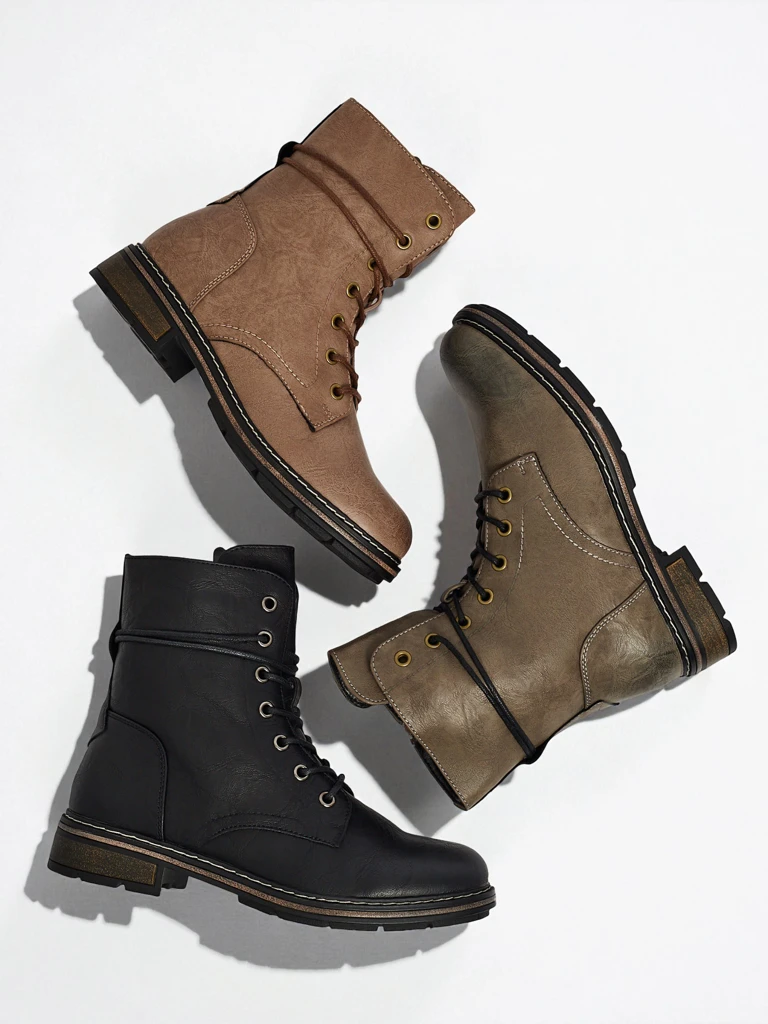 Ženski Gležnarji Luna Črni Sintetični Casual za Jesen