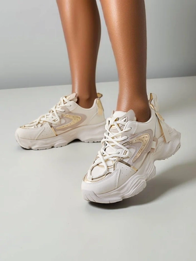 Royalfashion Dámske športové tenisky na hrubšej podrážke Quua