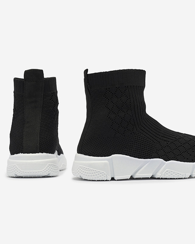 Čierna detská členková športová obuv Ovoy- Obuv