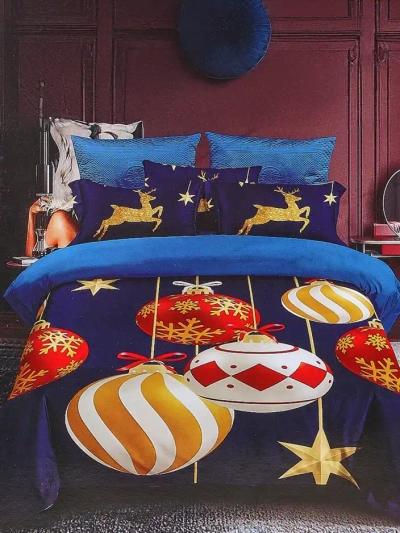Royalfashion vianočný posteľný set 160x200 kompletný 3-dielny