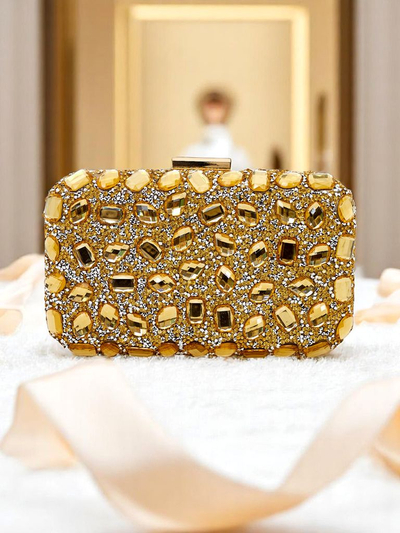 Royalfashion Dámska listová kabelka Crystal Glam