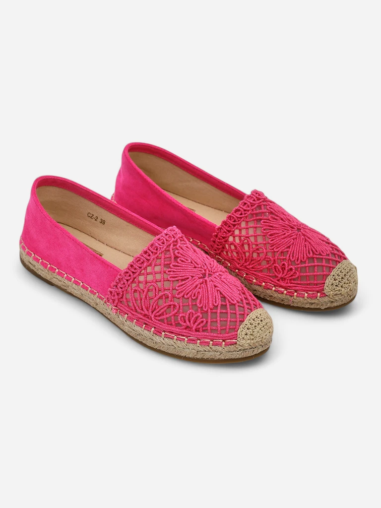 Royalfashion Dámske perforované espadrilky Verela