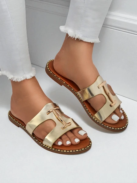 Royalfashion Dámske šľapky na plochej podrážke Maya Louise