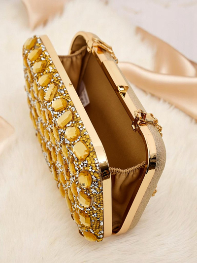 Royalfashion Dámska listová kabelka Crystal Glam