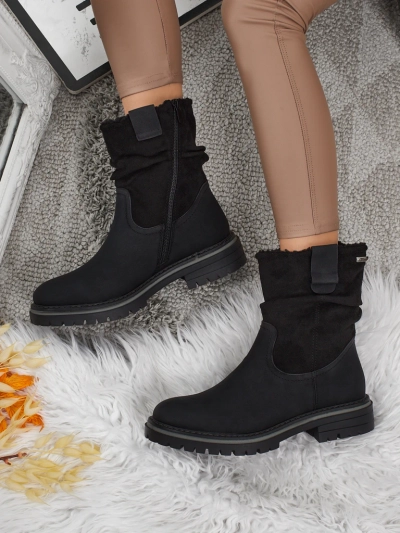 Visoki ženski gležnarji iz eko semiša Liora