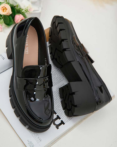 Royalfashion Dámske mokasíny na nízkom podpätku Denebel