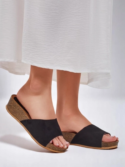 Royalfashion Dámske nízke wedges sandále Maderas