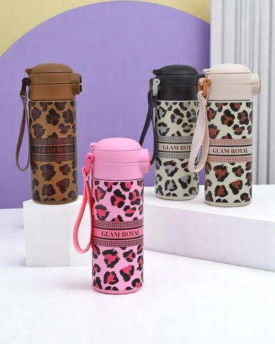 Royalfashion Termohrnček s vývodom Glam Leo