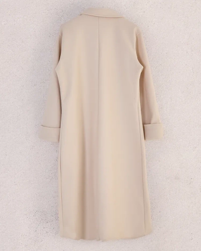 Royalfashion Dlhý dámsky kabát