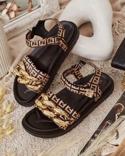 Royalfashion Dámske sandále Orette s retiazkou