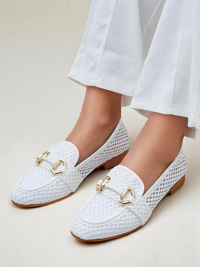 Royalfashion Dierkované dámske mokasíny Sallim