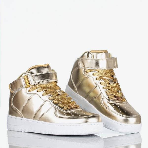 Topánky na platforme OUTLET Gold Tiny Dancer - obuv