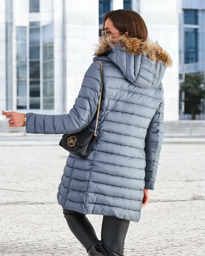 Royalfashion Ženská prešívaná zimná bunda
