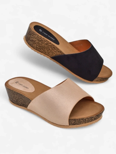 Royalfashion Dámske nízke wedges sandále Maderas