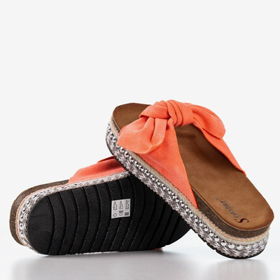 Dámské pantofle Coral s lukem Kordesa - Obuv 1