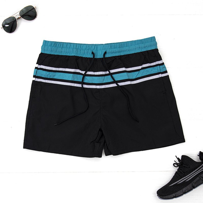 Pánske čierne športové šortky - krátke nohavice - oblečenie