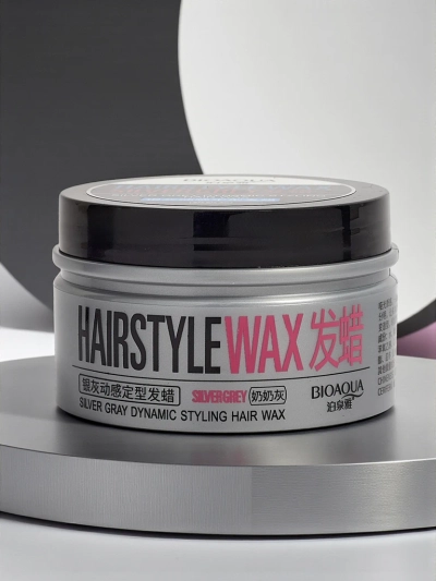 Vosek za stiliziranje las Hairstyle Wax Silver