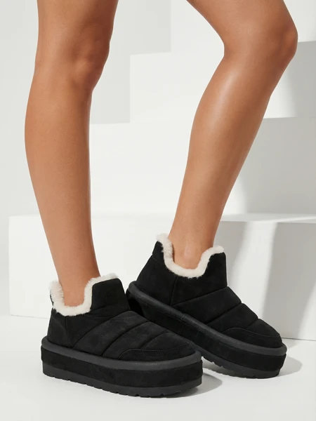 Royalfashion Dámske krátke čižmy Zoeno a'la snow boots