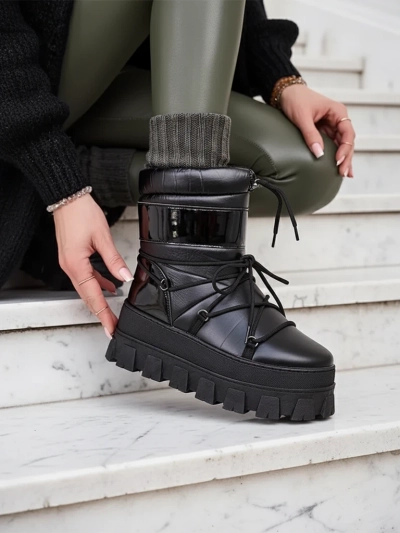 Royalfashion Dámske snehule Women's Snow Boots Focope