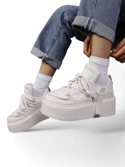 Royalfashion športové tenisky pre ženy na platforme Aeroll