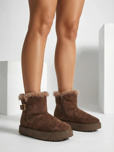 Royalfashion Kratki ženski škornji a'la za sneg Winter Crest