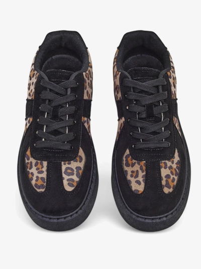 Royalfashion Dámske športové tenisky s leopardím vzorom Big Cat
