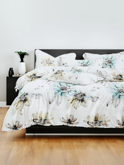 Royalfashion Vzorované posteľné prádlo 160x200 súprava 4 DIELY