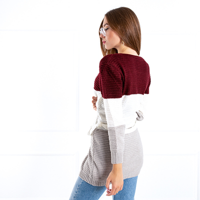 Cardigan dámsky farebný s vreckami - Oblečenie