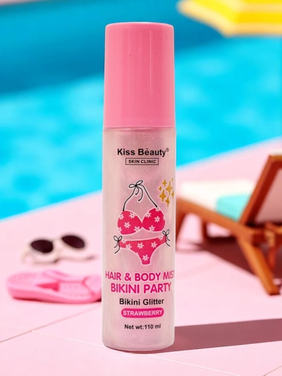 Summer Spray - Tekutý rozjasňovač na vlasy a telo Jahoda