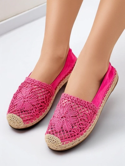 Royalfashion Dámske perforované espadrilky Verela