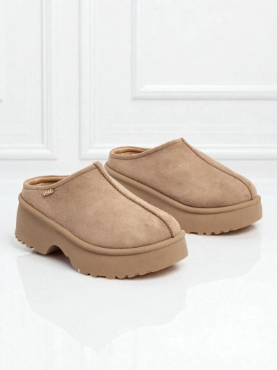 Kratki ženski škornji a'la za sneg s krznom Calindra