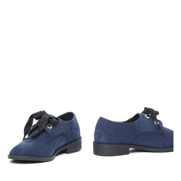 Granatowe półbuty Lele- Obuwie
