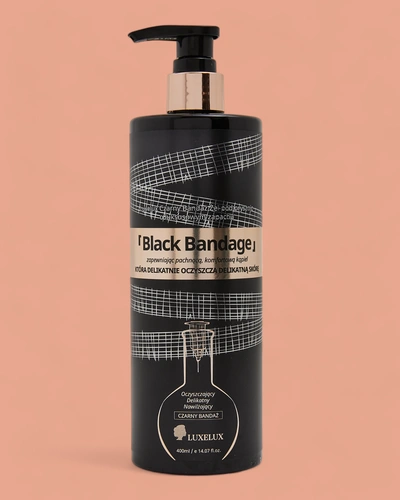 Luxelux čierny gél na umývanie tela 400 ml