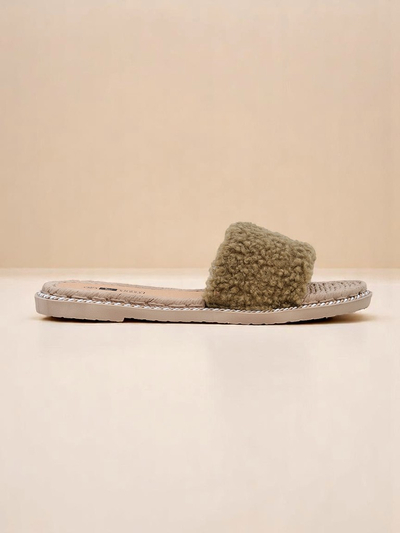 Royalfashion Ženski natikači s kožuhom Cozy Step