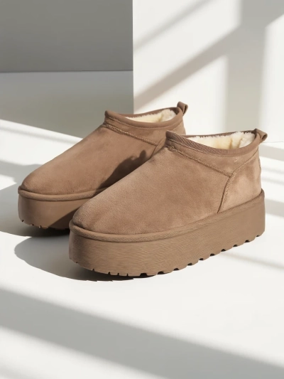 Royalfashion Dámske krátke čižmy a'la snow boots Ozozi