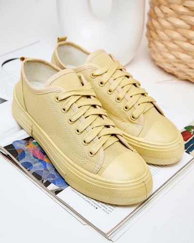 Royalfashion Dámske klasické šnurovacie tenisky Seleas