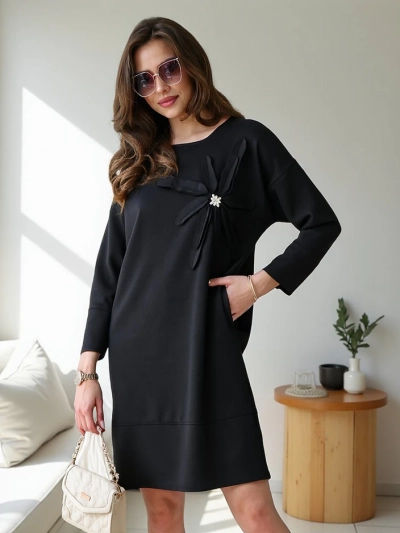 Royalfashion Dámske látkové šaty