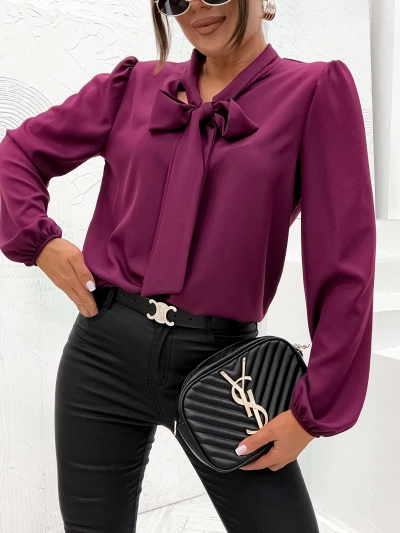 Dámska blúzka Royalfashion s mašľou